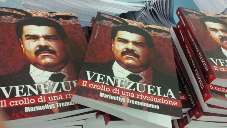 Marinellys Tremamunno publicó en Italia el libro 'Venezuela: el colapso de una revolución'