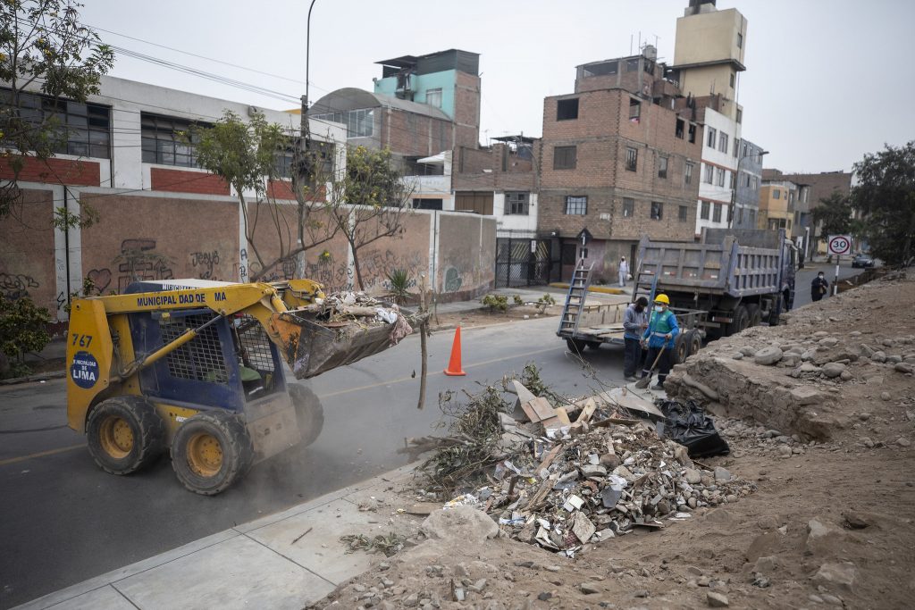 Cercado: MML recuperó espacios públicos en la Av. Enrique Meiggs