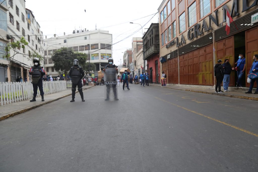 Municipalidad de Lima recupera espacio público en Jr. Andahuaylas