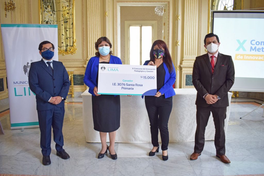 Proyectos de innovación de 10 escuelas de Lima son premiados por la MML