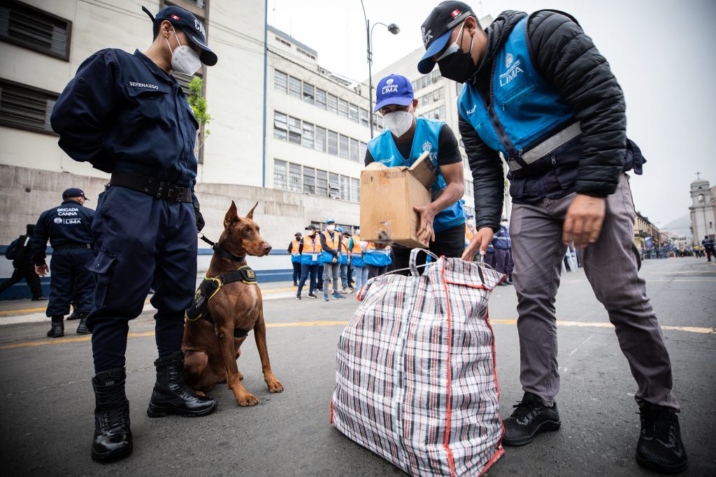 Lima sin Pirotecnia: Brigada Canina reforzará acciones en Mesa Redonda
