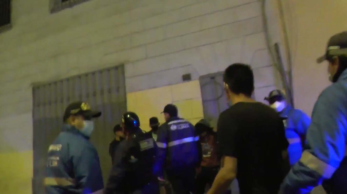 Serenos de Lima frustran robo e intervienen a presunta banda de asaltantes en el Cercado