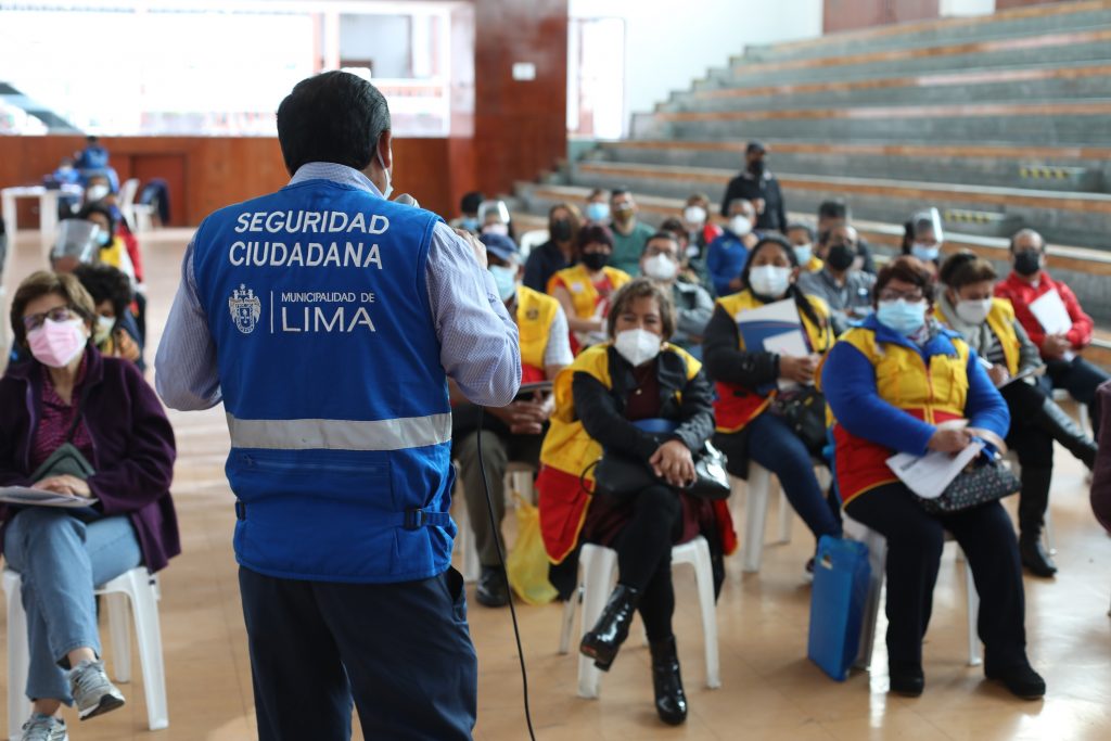 2021: MML capacitó a más de 600 líderes comunitarios para reforzar la seguridad en los barrios