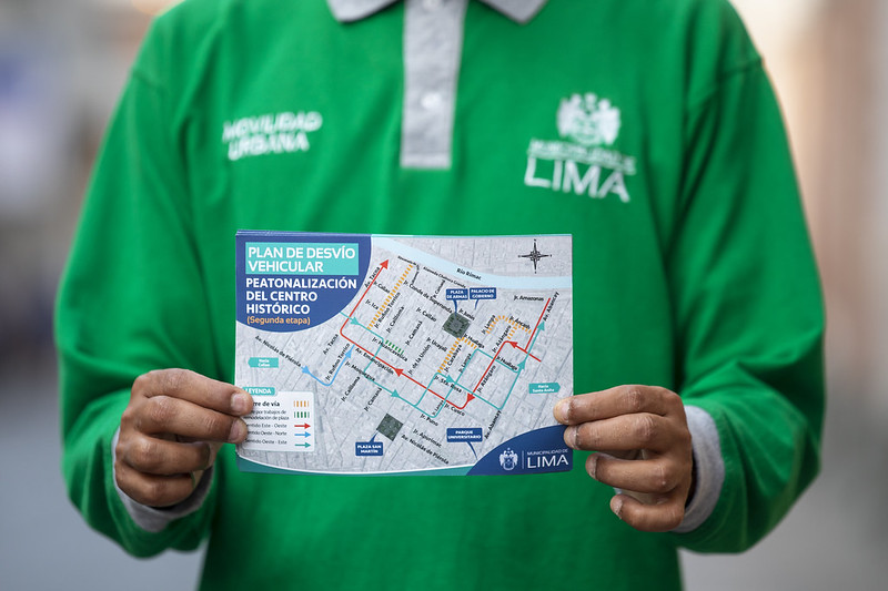 MML: Conoce el plan de desvío por las nuevas obras de peatonalización del Centro Histórico de Lima
