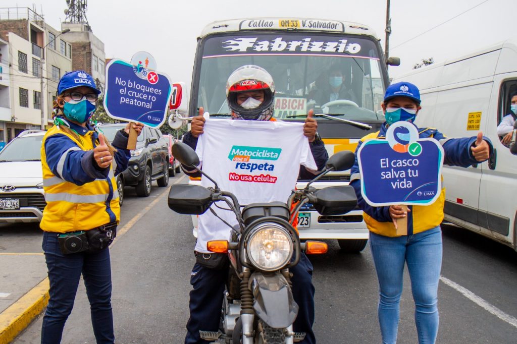 Motociclista que sí se respeta: Campaña de la MML llega a más de 20 distritos de Lima Metropolitana