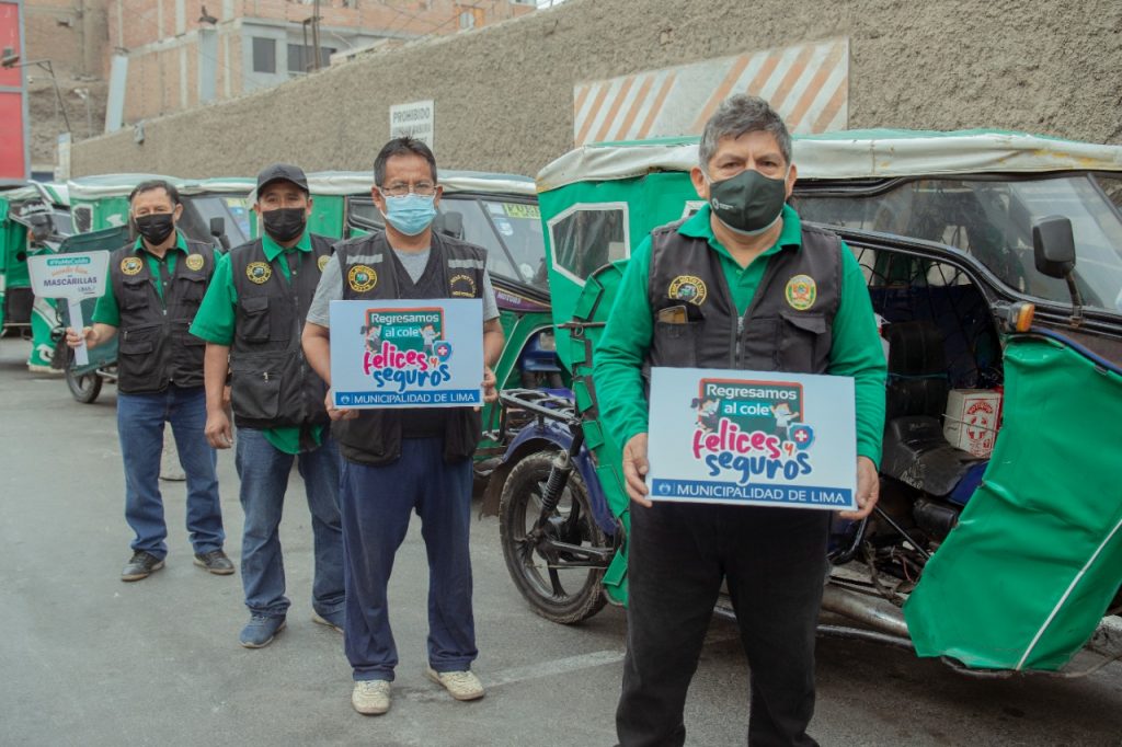 Cercado: MML capacitará a mototaxistas sobre buen trato y servicio a escolares