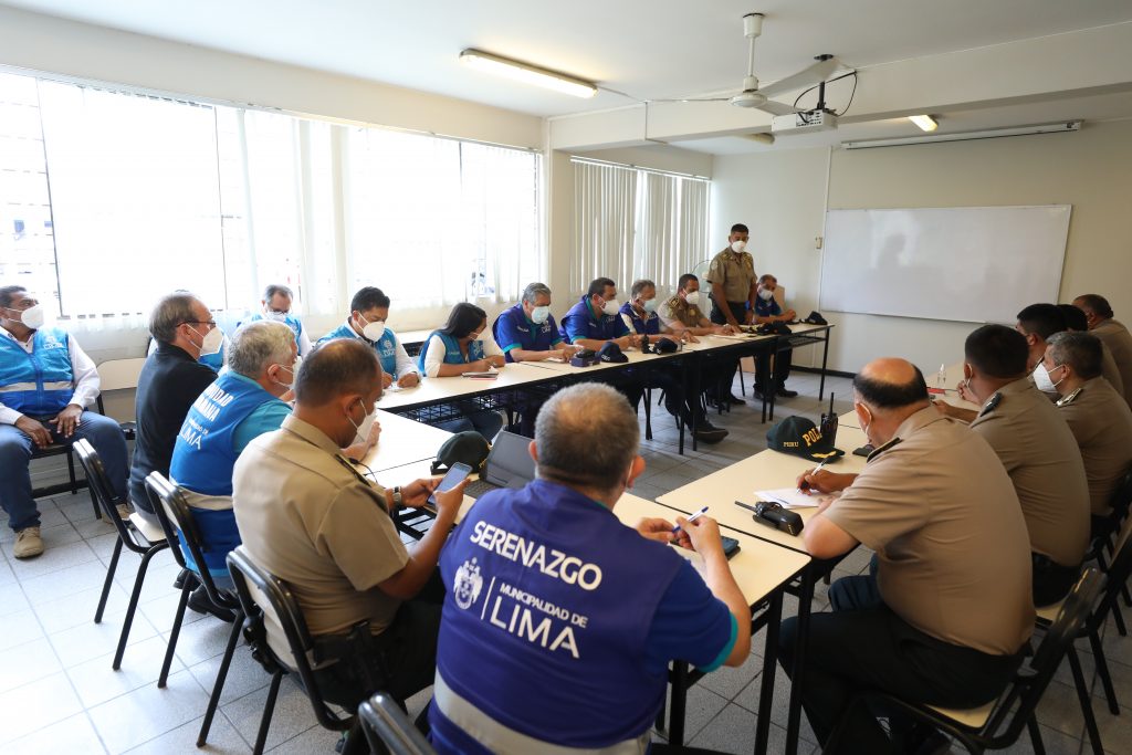 Cercado de Lima: nuevos jefe y comisarios de la Divpol Centro 1 se unen a Comité Distrital de Seguridad Ciudadana