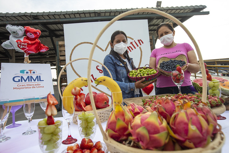 Gran Mercado Mayorista de Lima celebra el Día del Amor con frutas exóticas