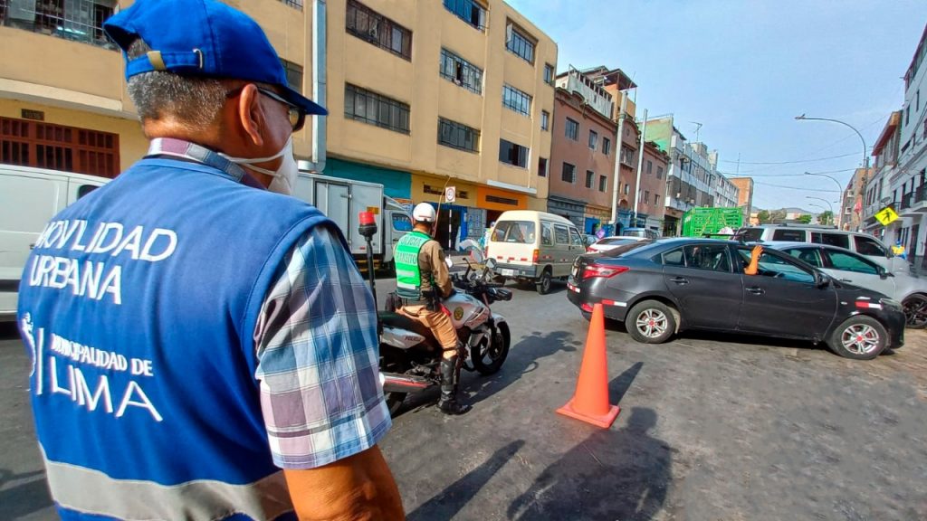 MML reforzará operativos con la PNP para agilizar el tránsito y liberar vías en el Cercado de Lima