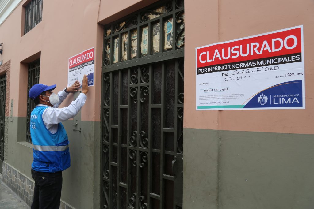 MML y PNP intervienen local donde se elaboraban churros y gelatinas en condiciones insalubres
