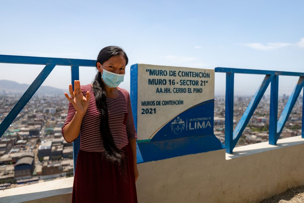 Municipalidad de Lima construyó 16 muros de contención en Cerro El Pino