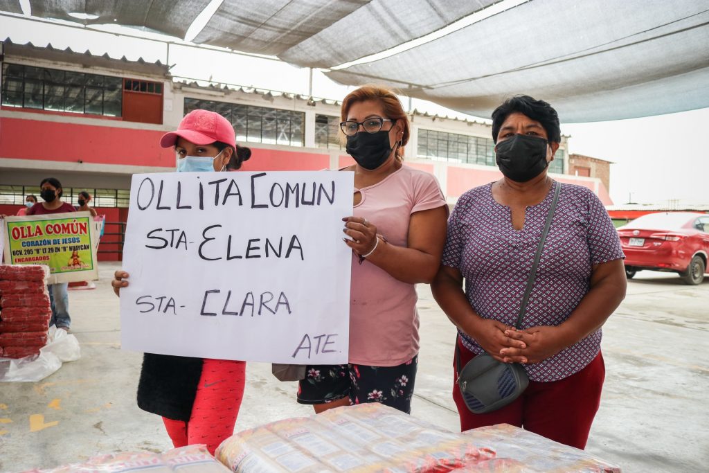 Municipalidad de Lima entregó cerca de 29 toneladas de alimentos no perecibles a 61 ollas comunes de la capital