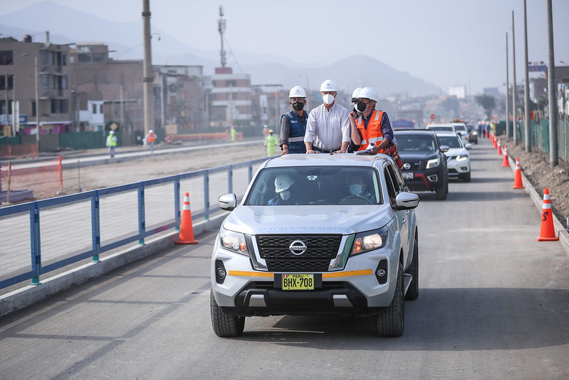 Comas: Alcalde Muñoz supervisa construcción de estaciones Santa Ligia, Los Platinos y Maestro Peruano