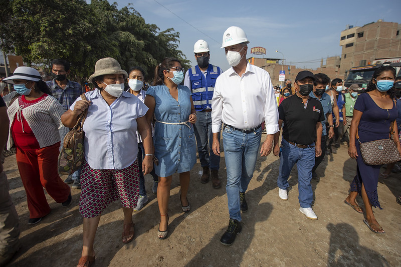 Más pistas y veredas en Carabayllo: Alcalde Muñoz participó en inicio de obras de ampliación de Av. Universitaria