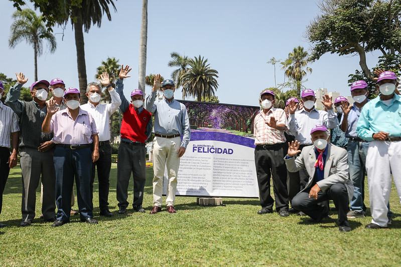 Alcalde de Lima participó en inauguración del Jardín de la Felicidad