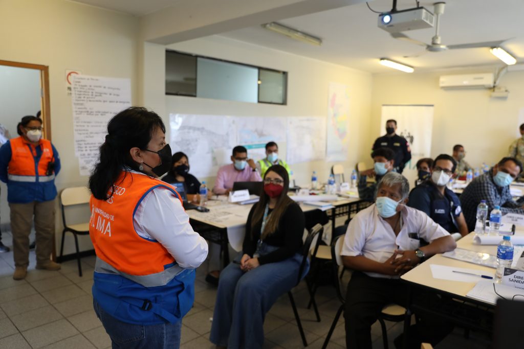 MML efectúa ejercicio de simulación regional multipeligro para Lima Metropolitana