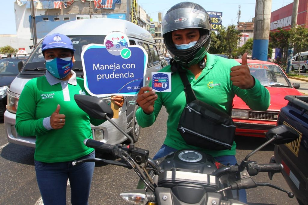 Motociclista que Sí Respeta: Campaña de la MML llega a 38 distritos de Lima Metropolitana