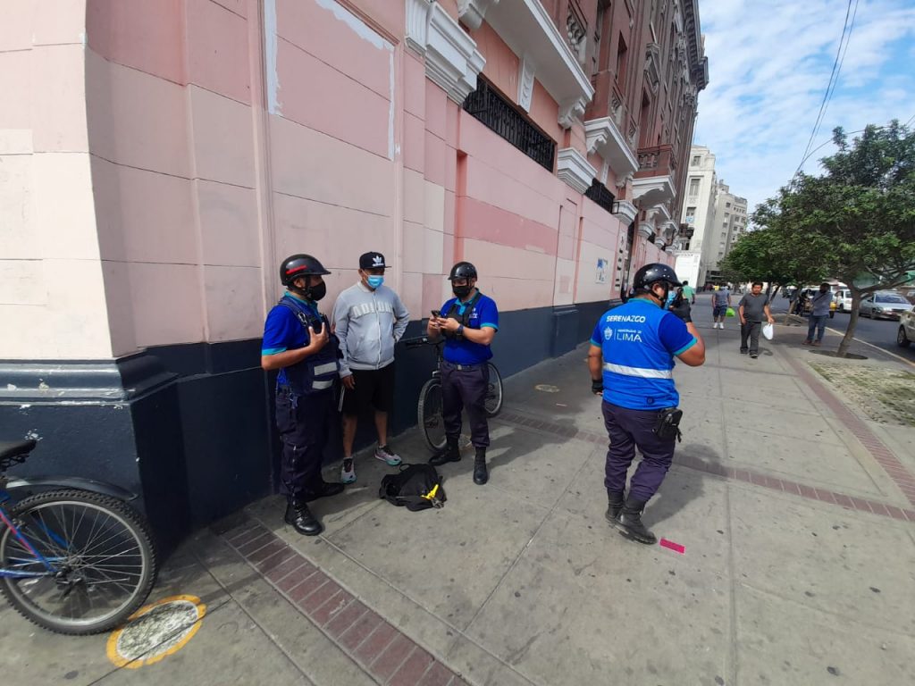 Serenos de Lima recuperan bicicletas robadas e intervienen a presuntos ladrones