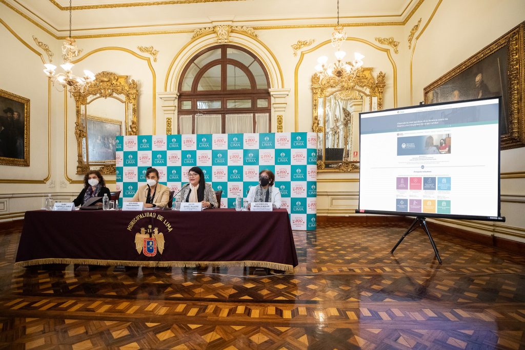 Municipalidad de Lima pone en funcionamiento observatorio para combatir violencia contra la mujer y el grupo familiar