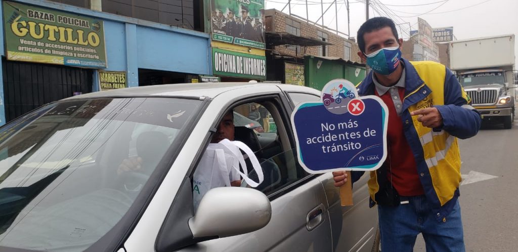 Municipalidad de Lima realizó campaña vial en Puente Piedra