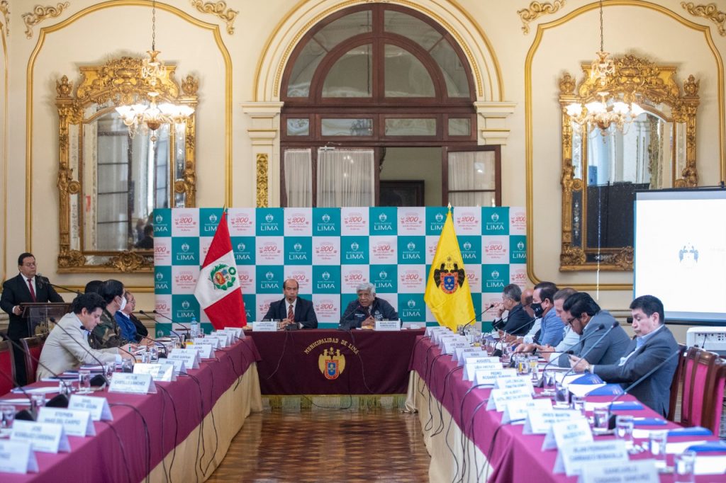 Alcalde Miguel Romero Sotelo lideró la primera sesión ordinaria de la Asamblea Metropolitana de Lima 2022