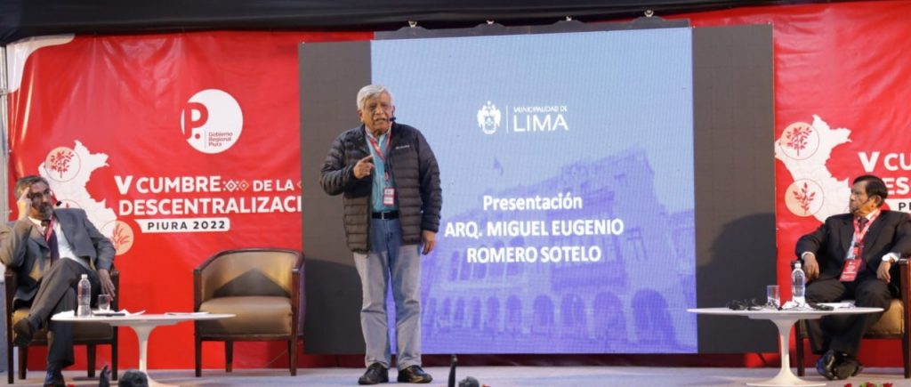 Alcalde de Lima expuso avances en integración regional durante V Cumbre de la Descentralización