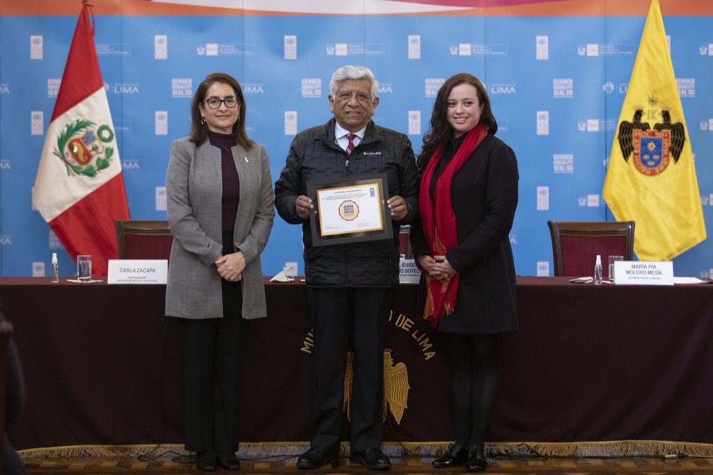 Municipalidad de Lima es reconocida internacionalmente por desarrollar políticas públicas en favor de la igualdad de género